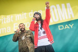 Kefaet und Selami Prizreni, Hip-Hop-Duo K.A.G.E. © Stiftung Denkmal, Foto: Marko Priske