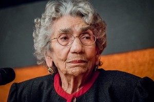 Zilly Reichmann Zeitzeugengespräch ROMADAY 2019 © Stiftung Denkmal, Foto: Mike Schmidt